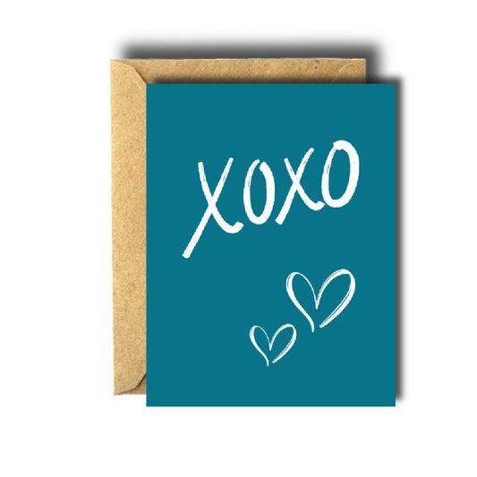 XOXO Love / Valentines Day Card