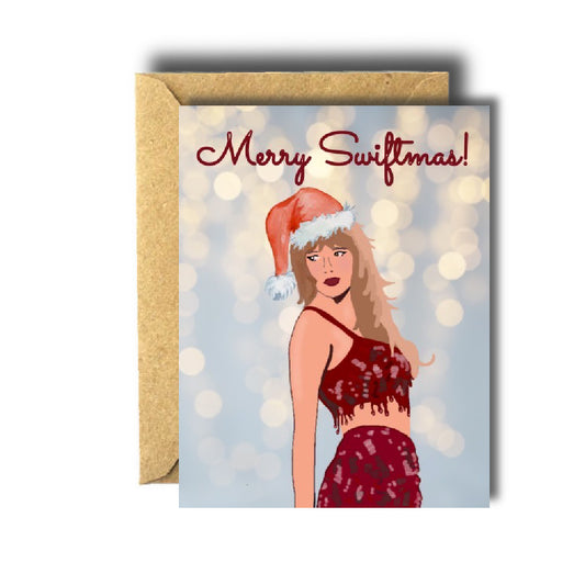 Merry Swiftmas Taylor Swift Christmas Holiday Card
