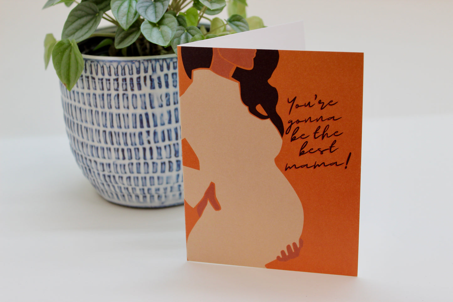 Best Mama New Baby Card