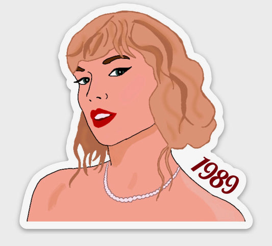 Taylor Swift 1989 Vinyl Sticker