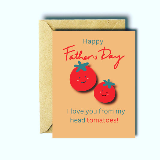 Tomatoes Father’s Day Card