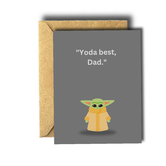 Yoda Father’s Day Card