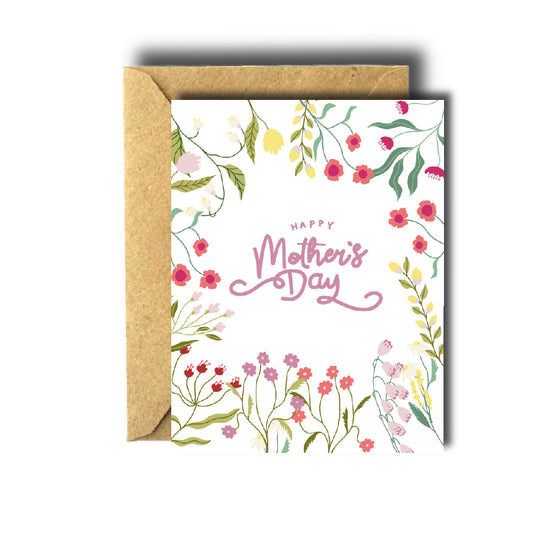 Mother’s Day Wildflower Card
