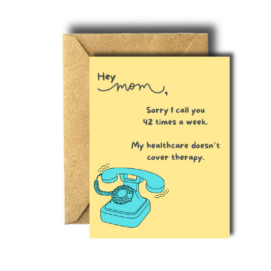 Call Mom Mother’s Day Card
