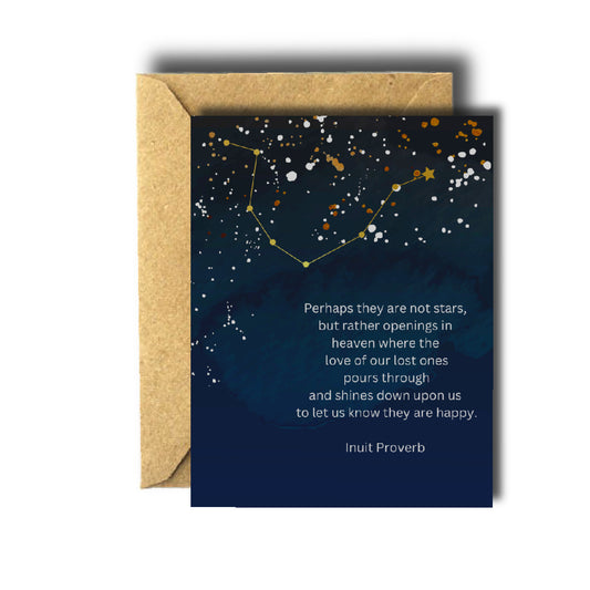 Stars Sympathy Card