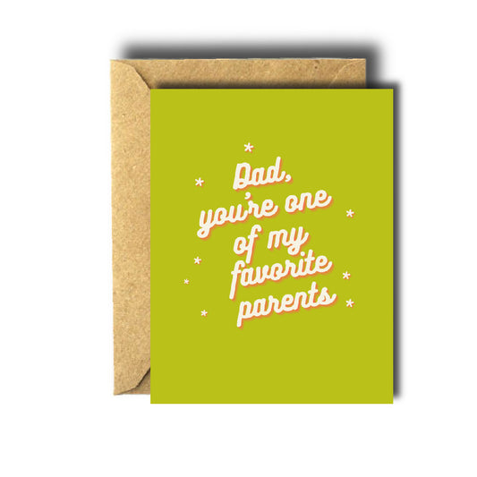 Favorite Parent Father’s Day Card