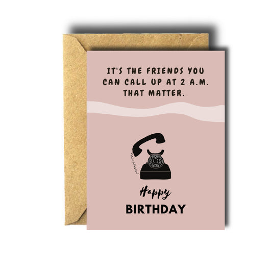Friend Birthday Greeting Card