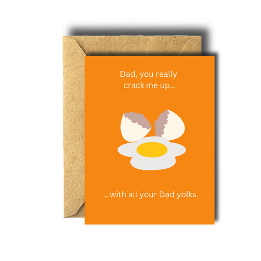 Cracked Egg Father’s Day Card