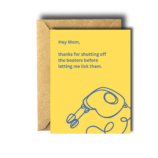 Mother’s Day Beaters Card